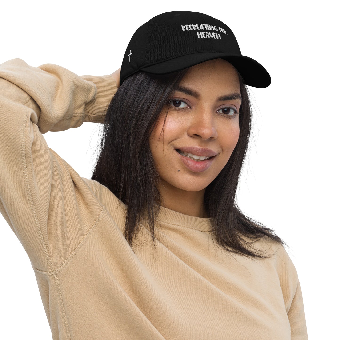 Recruiting for Heaven Dad Hat